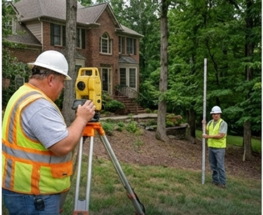 Residential survey work - property measurement
